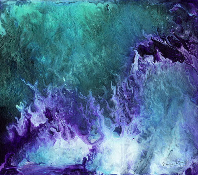 Enchanted Ocean Abstract Painting